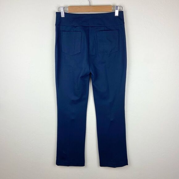 J. McLaughlin Carmel Straight Leg Stretch Pant - Winter Navy - Picture 6 of 8